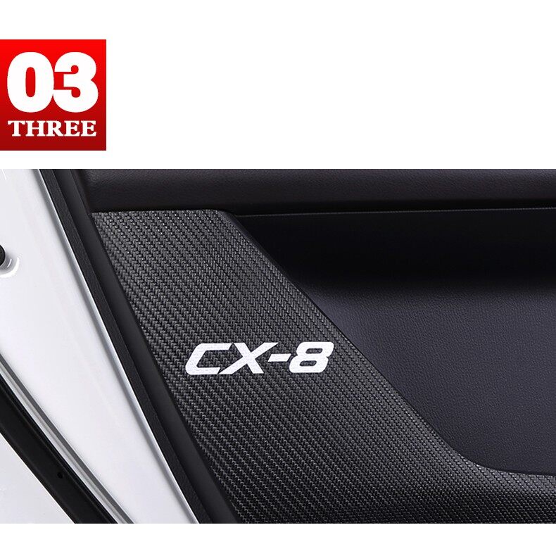 Miếng Dán Chống Va Chạm Cho Cửa Xe Hơi Mazda CX-8 ZERUI 2017-2020