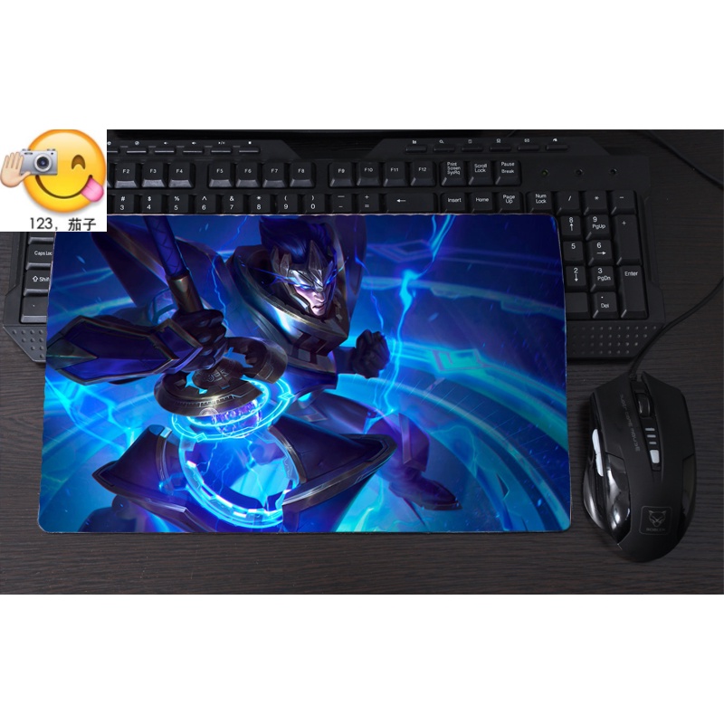 ☆♨☆Miếng Lót Chuột Chơi Game Cỡ Lớn Họa Tiết Liên Minh Huyền Thoại Demacia Prince Jiawen