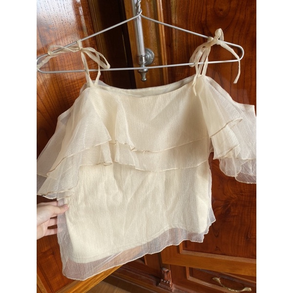 ÁO HAI DÂY CHẤT VOAN TƠ