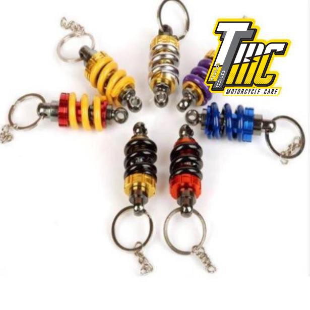 Móc khoá phuộc Mini trang trí xe