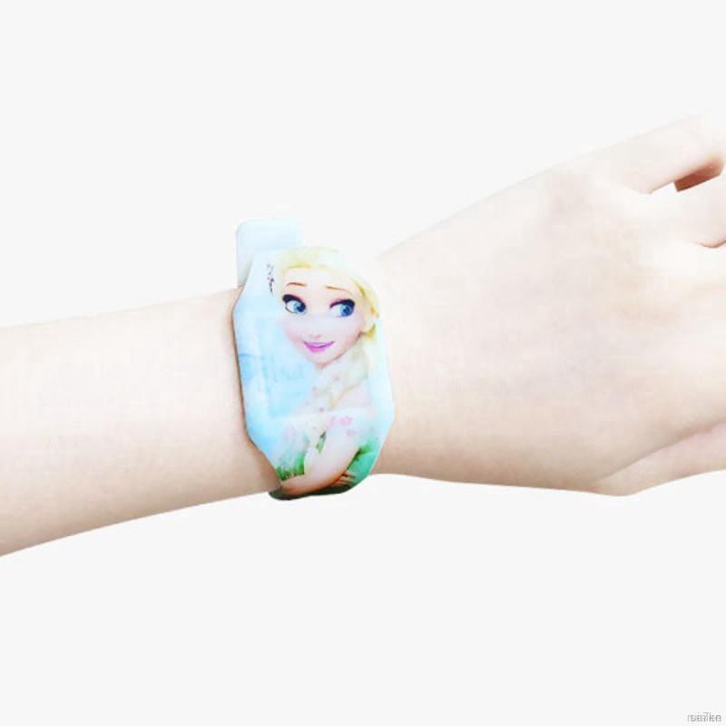 ruiaike  Cartoon Animal Design Silicone LED Light Wristband Simple Watch Children Digital Watch