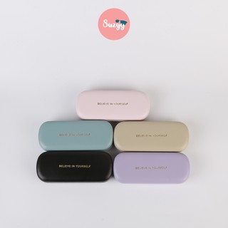 Hộp Da Đựng Kính Cận Tiện Dụng Suzyy nhiều màu dễ thương