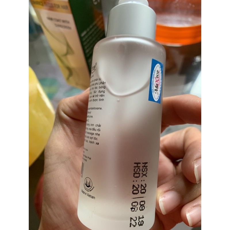 Tinh dầu bóng maxtop - Lựa chọn tốt cho chị em tóc xoăn và khô | BigBuy360 - bigbuy360.vn