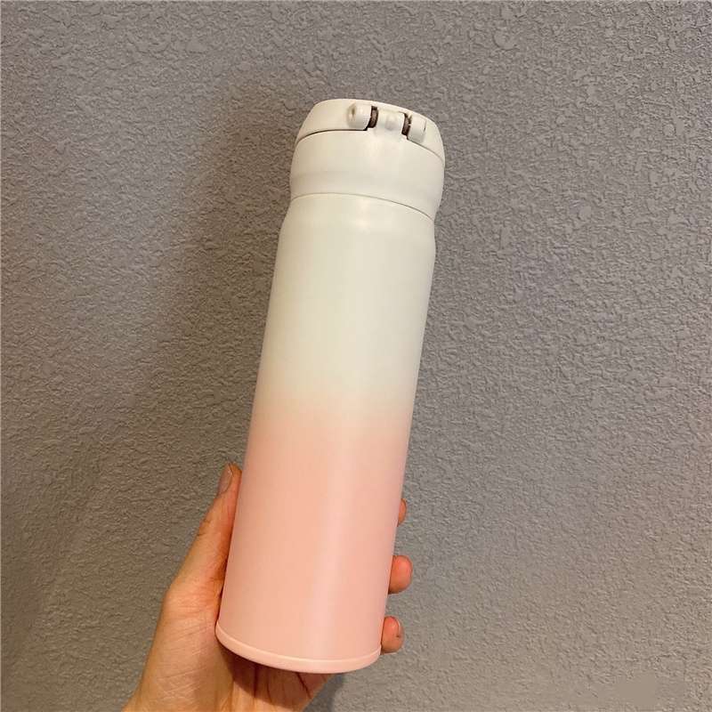 Cá Tuyết Thép Không Gỉ 304 Starbucks Bình Giữ Nhiệt Thermos 500Ml Nhiều Màu Máy Hút Chân Không Cho Bé Trai Và Bé Gái