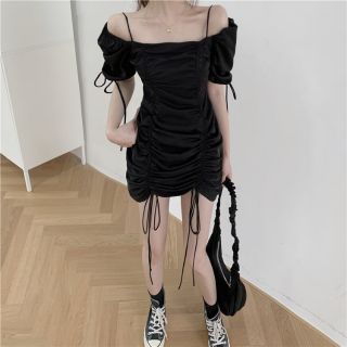 [ORDER TAOBAO]  Váy Body Dây Rút