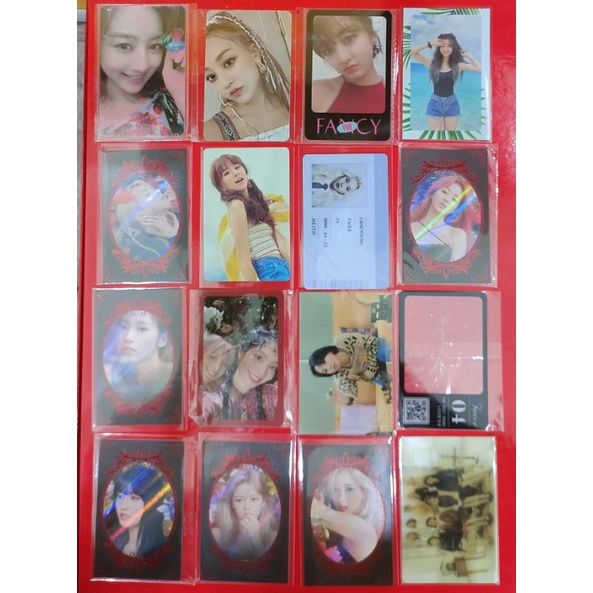 Thẻ ảnh card thành viên TWICE