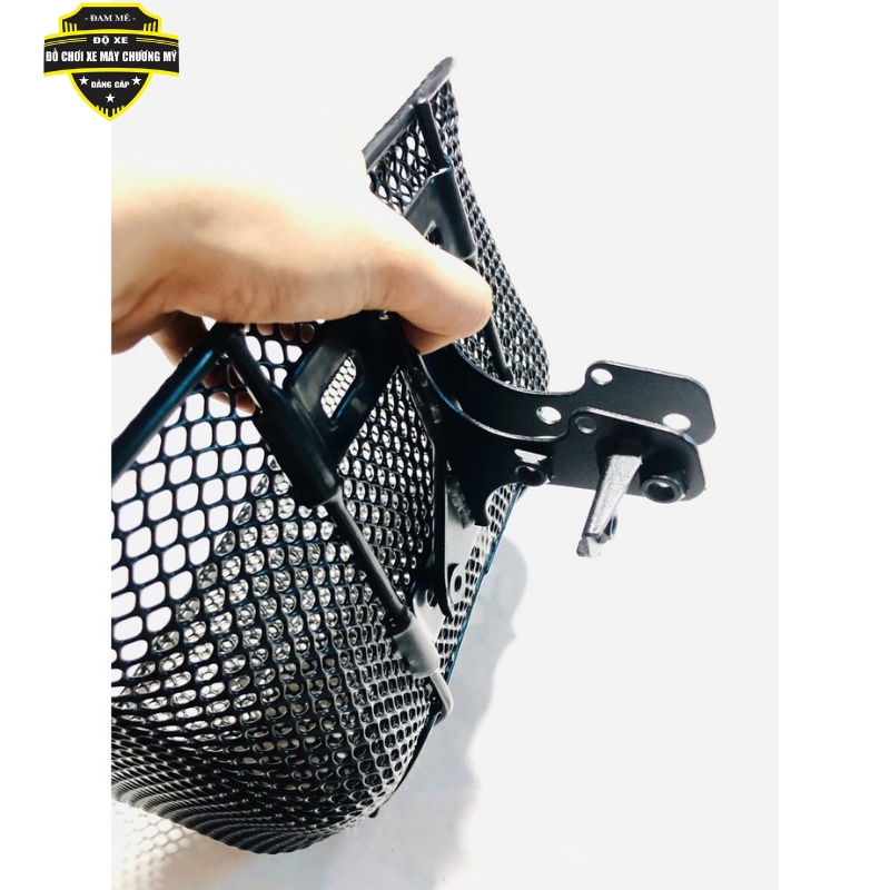 Giỏ Xe Máy- Rổ Wave Thái Nắp Cho Các Dòng Xe Wave Mẫu Mới 2021