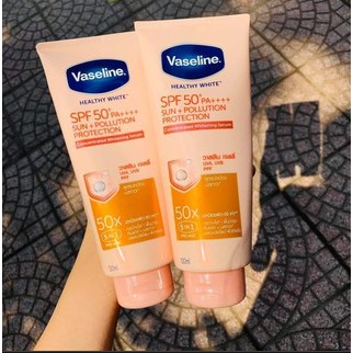 Sữa Dưỡng Thể Vaseline Perfect Serum 50X tuýp 320ml | WebRaoVat - webraovat.net.vn