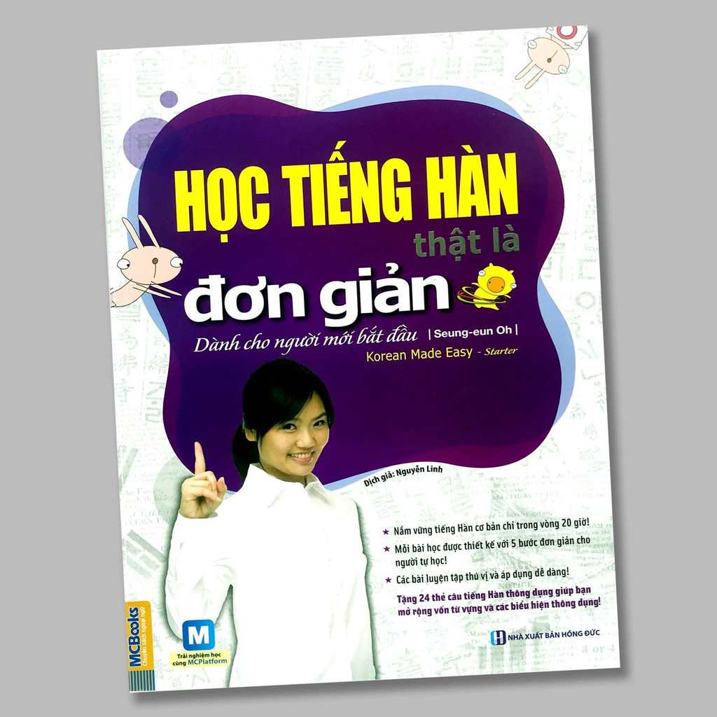 Sách - Học tiếng Hàn thật là đơn giản - Dành cho người mới bắt đầu