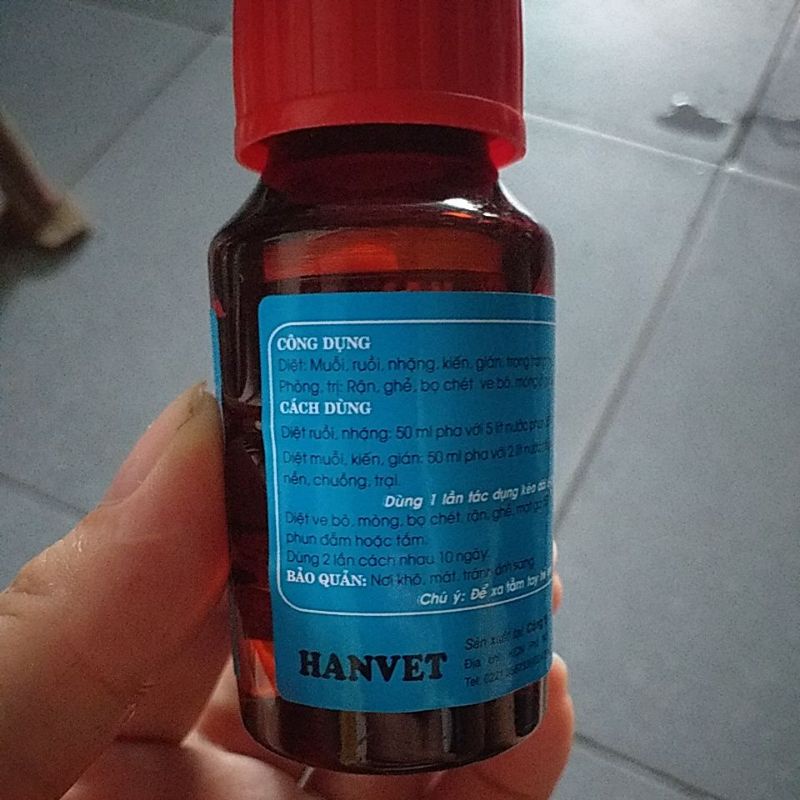 Thuốc diệt ruồi muỗi ve ghẻ, mòng chó mèo, bọ nhẩy, kiến gián, mạt gà, phun chuồng, pha tắm chó mèo, thú cưng