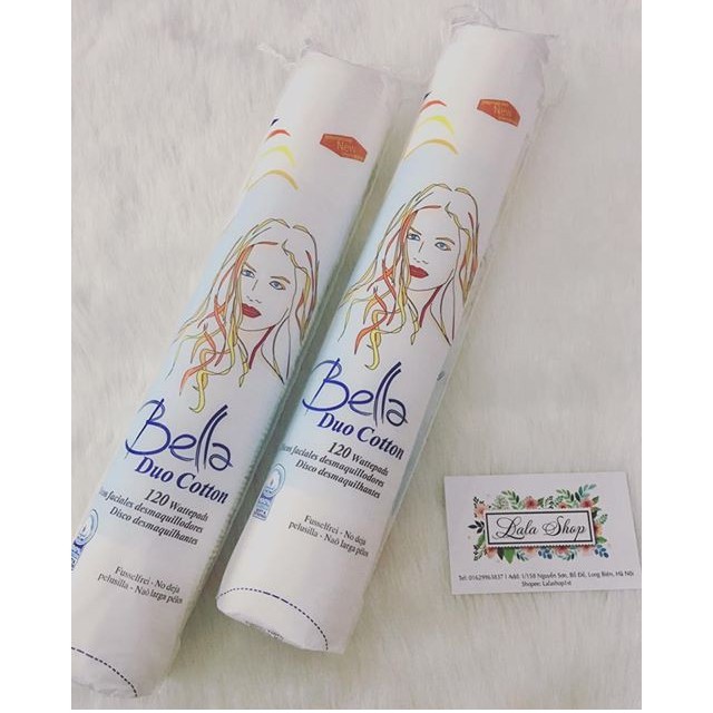 Bông Tẩy Trang Bella 120 miếng | BigBuy360 - bigbuy360.vn