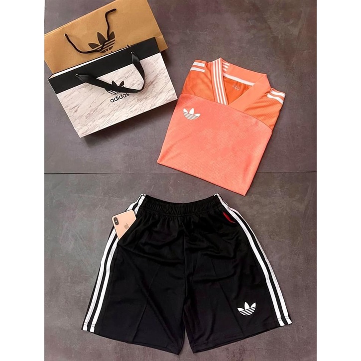 Áo Bóng Đá Đẹp, Áo đấu ADIDAS ba lá Cực Chất - Hàng Xuất Dư - Đồ Đá Banh Đẹp 2023