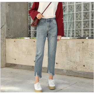 Quần Jean Baggy Nữ 2019 Cao Cấp (( hình thật ) QT07