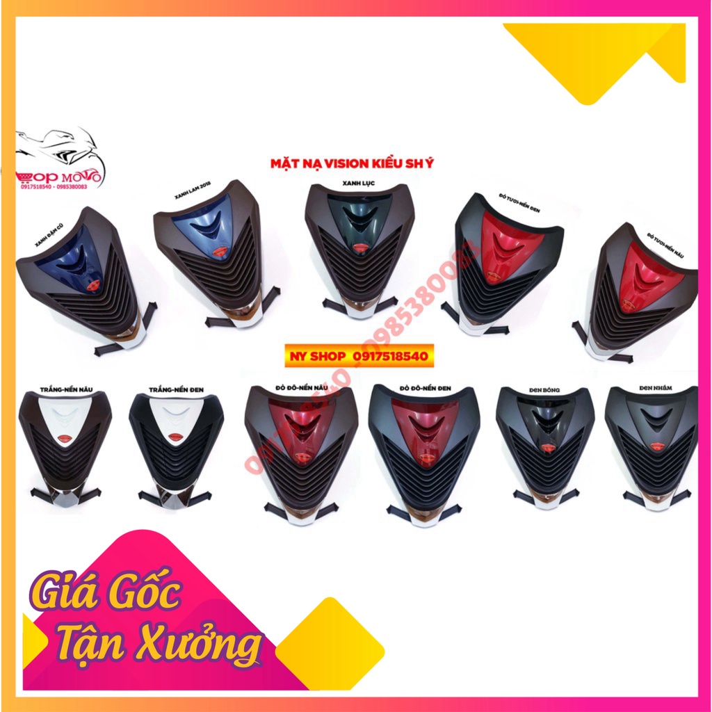 Mặt nạ Vision kiểu SH Ý (NHIỀU MÀU) (Ảnh Sp thật)