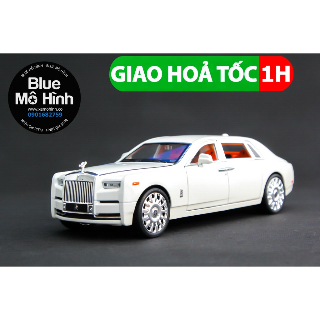 Xe mô hình Rolls Royce Phantom VIII tuyệt đẹp 1:20