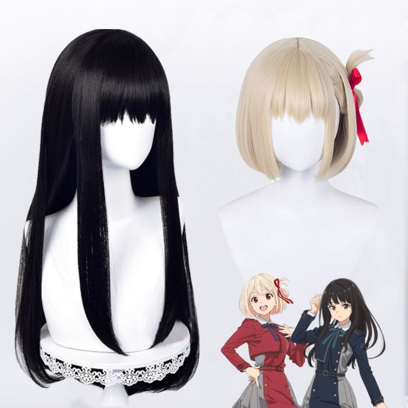 [Sẵn] Nhiều mẫu - Wig/tóc giả Chisato Nishikigi/Takina Inoue - Lycoris Recoil [Miu Cosplay]