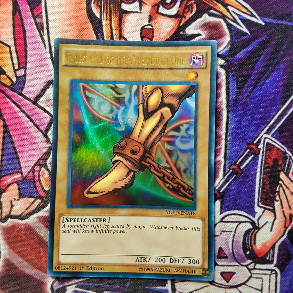 Bộ thẻ bài Yugioh: Thần sức mạnh Exodia  | YGLD Ultra rare.