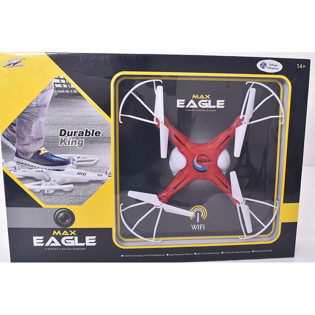 Đồ chơi Flycam Máy bay điều khiển từ xa Wifi Eagle