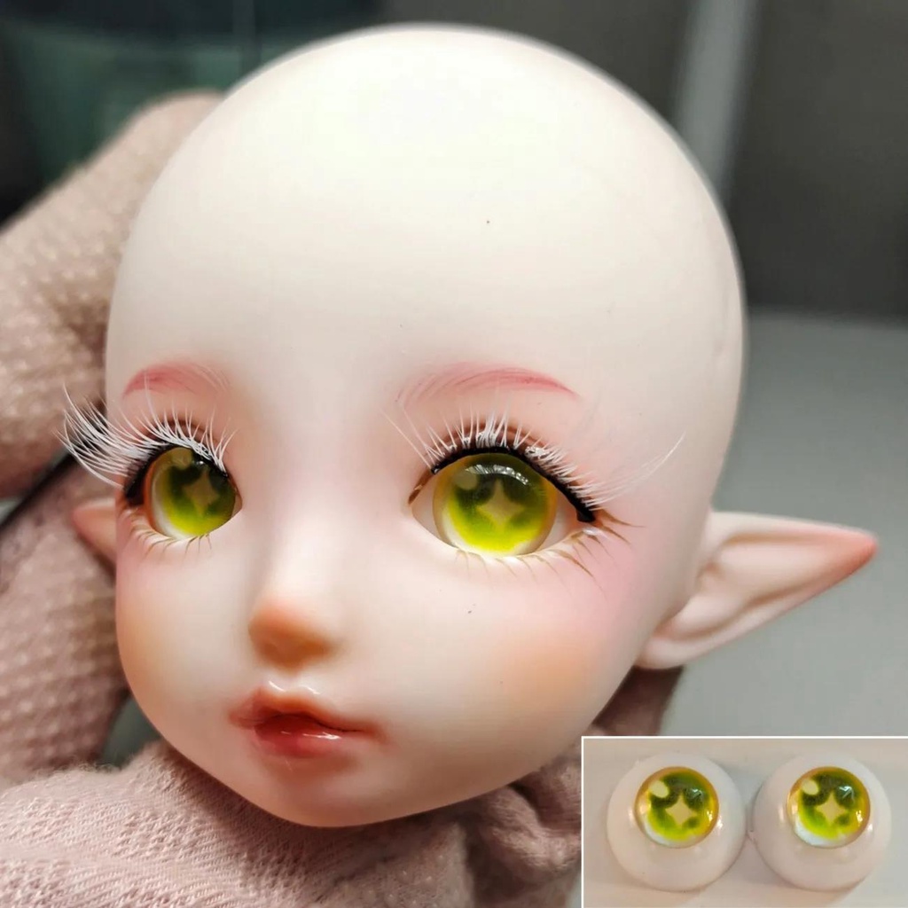 Cặp Mắt Giả Cho Búp Bê 1 / 3 1 / 4 1 / 6 1 / 8 bjd 10 / 12 / 14 / 16 / 18mm