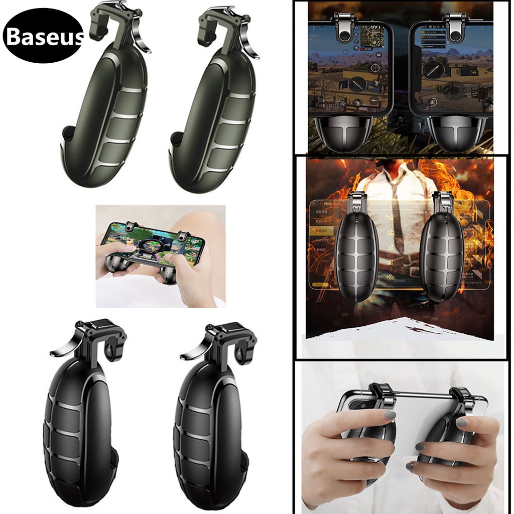 nút bấm hỗ trợ chơi game PUBG cao cấp Chính hãng Baseus (gamepad for mobile)