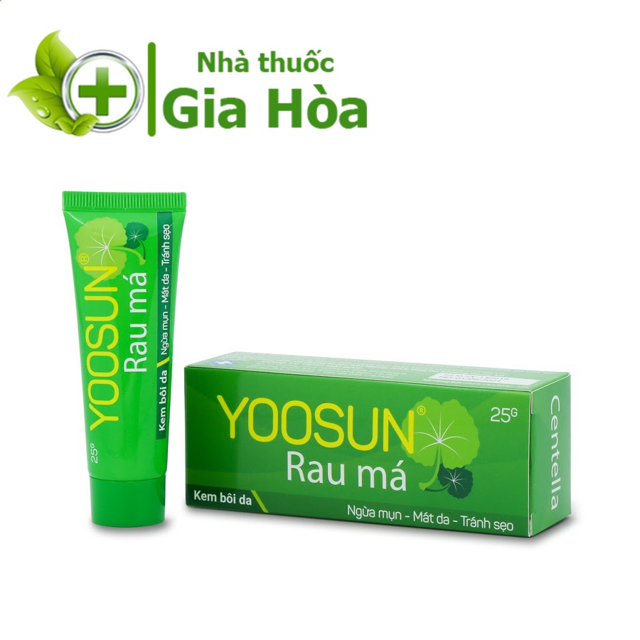 Yoosun rau má - Kem ngừa mụn, mát da, liền da ,mờ sẹo, rôm sảy, ngứa da, côn trùng, muỗi cắn