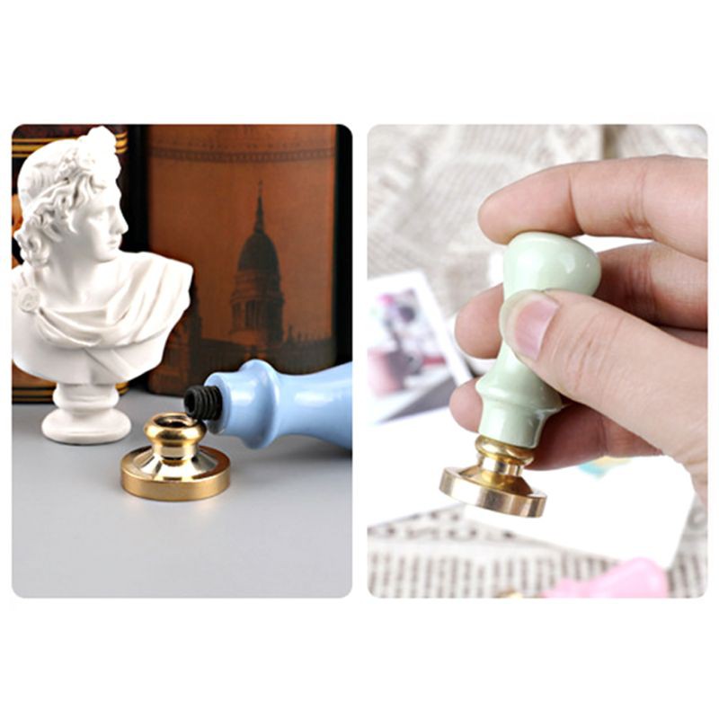 Con Dấu Tay Cầm Bằng Kim Loại Độc Đáo