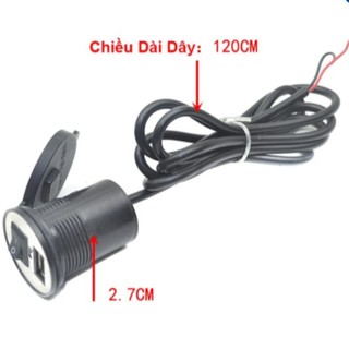 Sạc Điện Thoại Trên Xe Máy