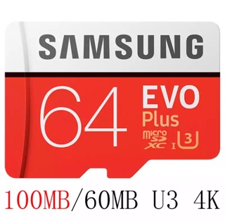 MicroSDXC 64GB Evo Plus 100MB U3 + Adapter