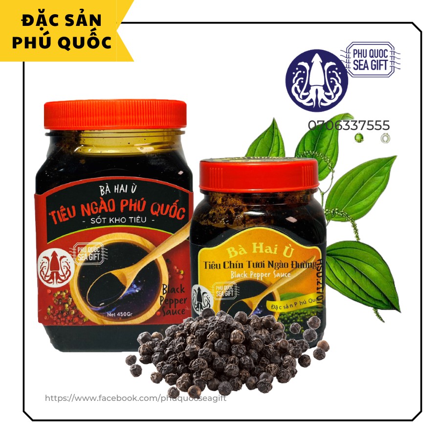 Tiêu Chín Tươi Ngào Đường - Bà Hai Ù - ĐẶC SẢN PHÚ QUỐC💥