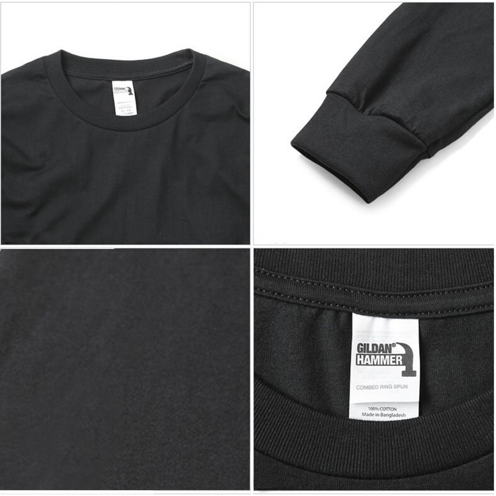 《Áo Thun Mỹ》Dài Tay Gildan Hammer US 100% Cotton