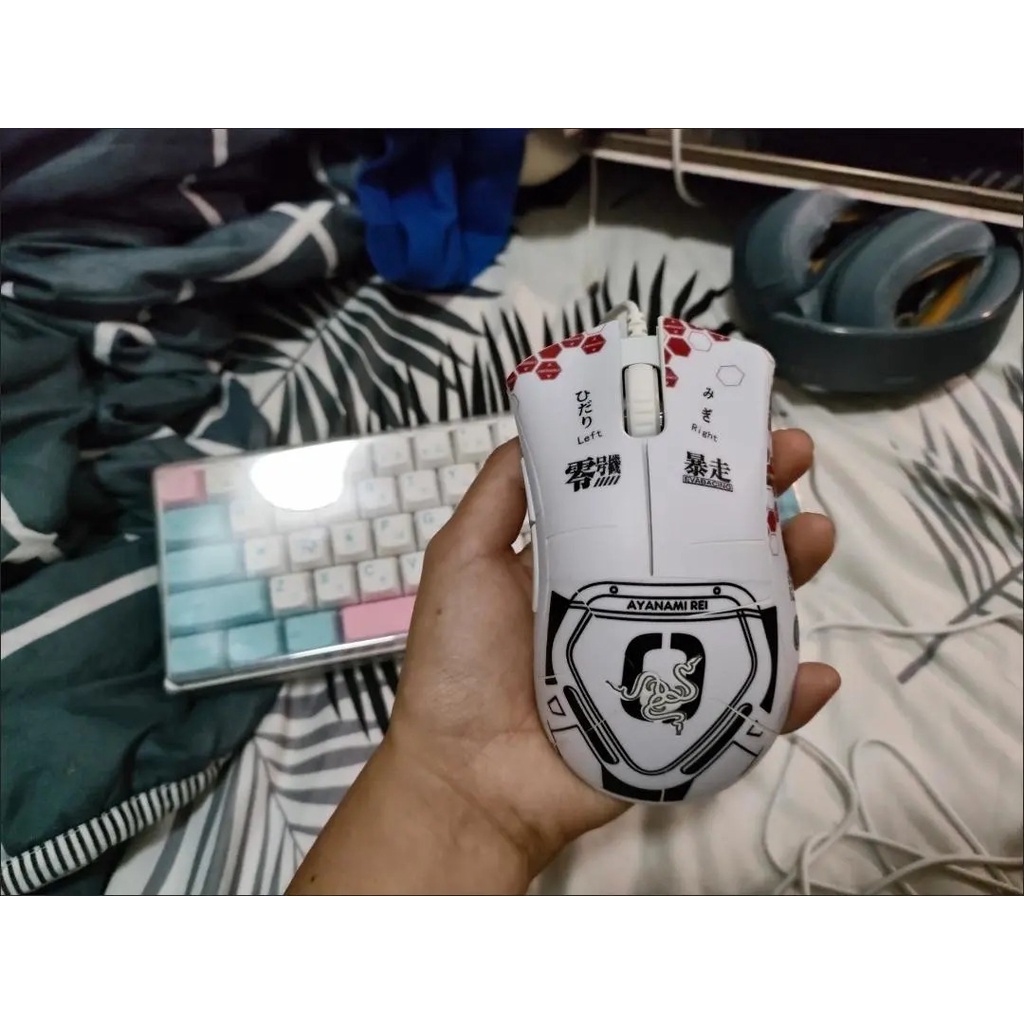 Miếng Dán Chống Trầy Xước Chống Thấm Nước Họa Tiết Hoạt Hình Cho Razer DeathAdder V2 Mini DeathAdder