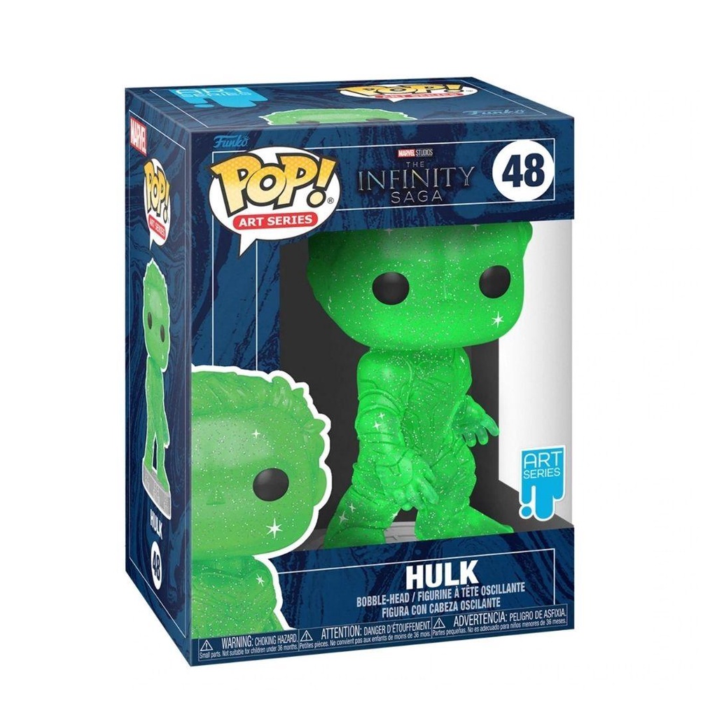 Mô hình Marvel Hulk 10cm 48 Infinity Saga Artist Series Funko Pop Mô hình tĩnh Nhựa PVC CHÍNH HÃNG MỸ MVFKP17