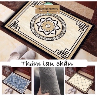 Thảm trải sàn, thảm lau chân chất liệu thảm lì truyền thống giá rẻ siêu bền