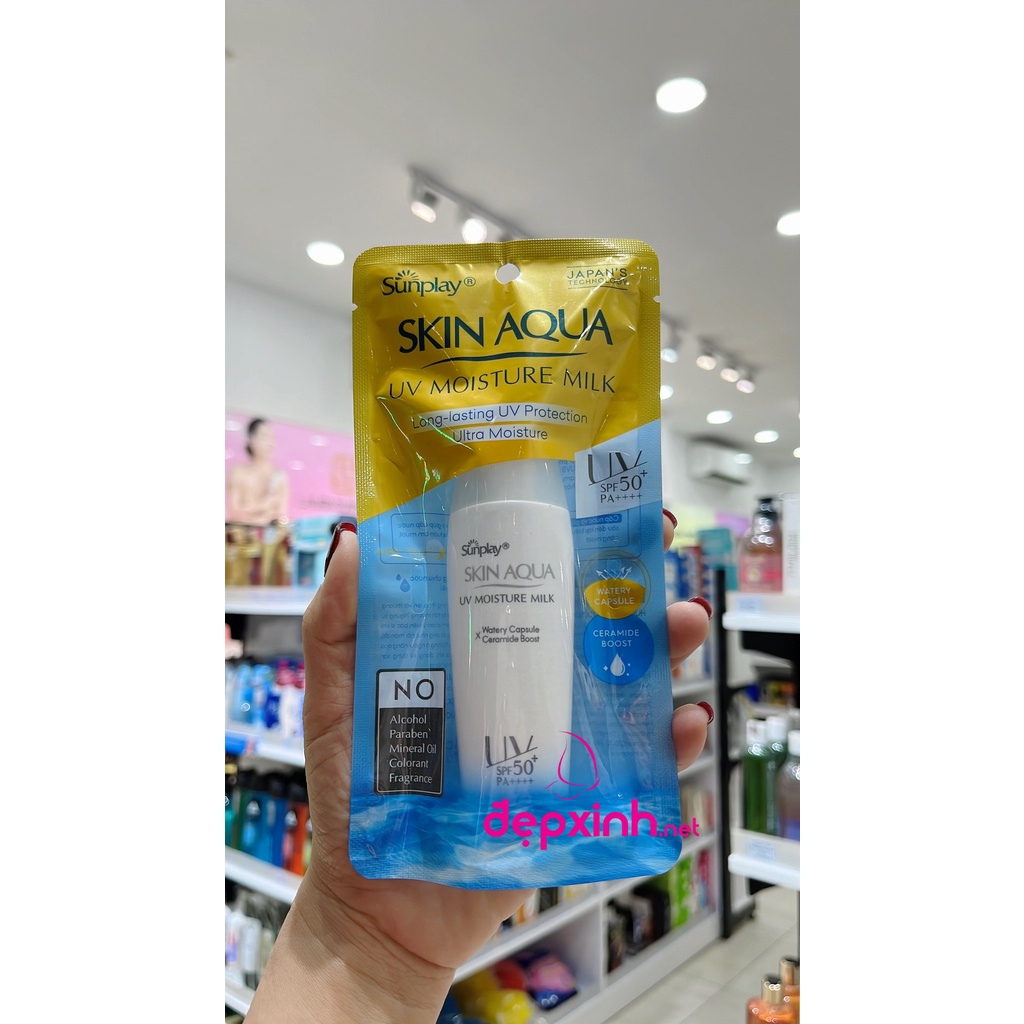 Sữa Chống Nắng Dưỡng Trắng Sunplay Skin Aqua Clear White SPF50+ 55g