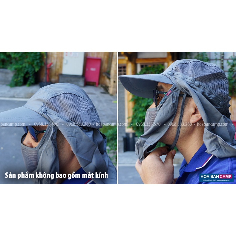 Mũ Lưỡi Trai Câu Cá, Dã Ngoại Chống Tia Cực Tím