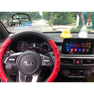 Bộ ốp vô lăng cần số Carbon Cerato