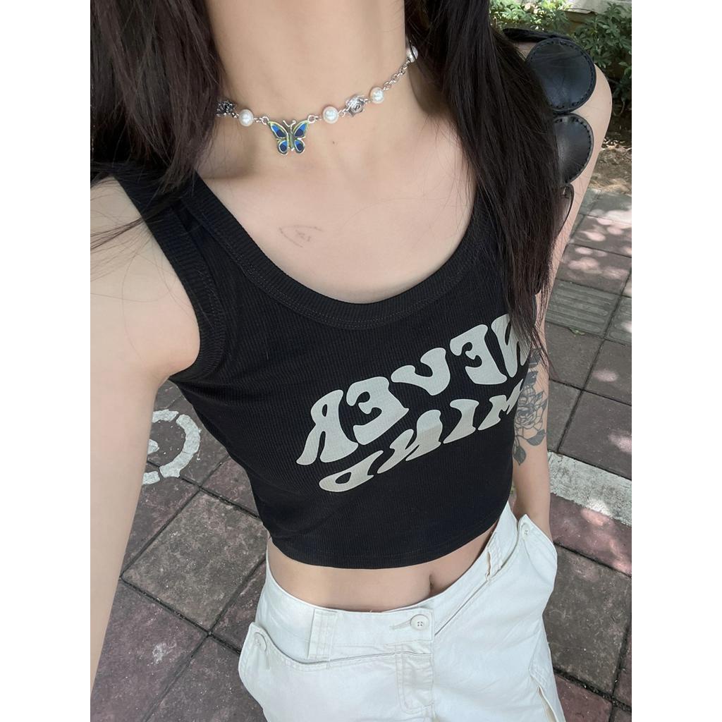 Áo Ba Lỗ Dáng Ôm In Họa Tiết Thời Trang Mùa Hè 63929