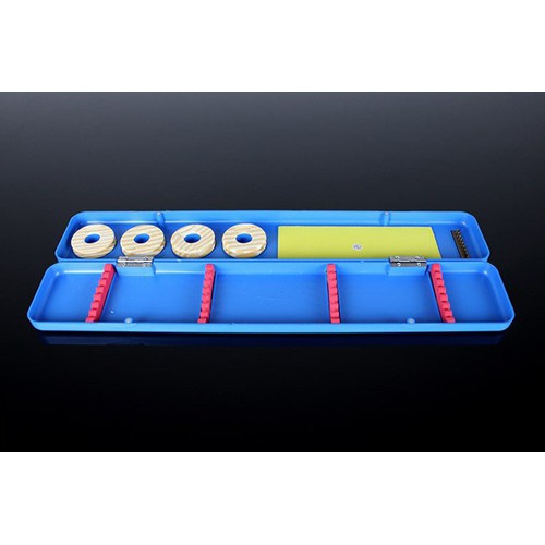 Hộp đựng đồ câu đài dài, hộp đựng phao xanh 45cm
