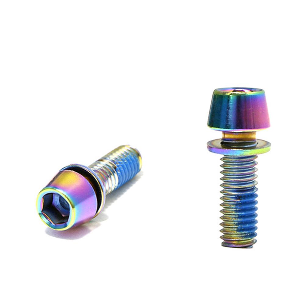 Ốc Vít Cố Định Đĩa Phanh Xe Đạp Leo Núi Nhiều Màu Sắc M6x18mm