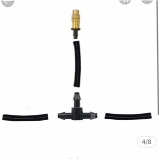 Tê chia 3 nối ống PE 6mm (10-50cái)