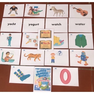 Flashcard oxford phonics 1-2 giá sỉ