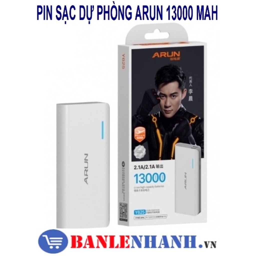 PIN SẠC DỰ PHÒNG ARUN 13000 MAH