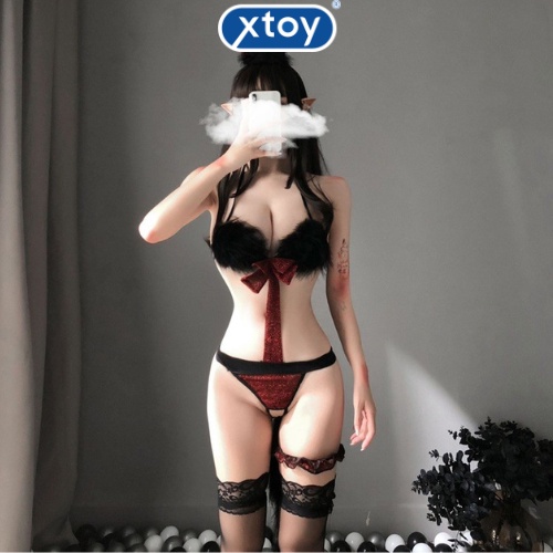 Đồ Lót Treo Cổ Cám Dỗ Váy Ngủ Sexy Cosplay Sexy  Đồ Ngủ Sexy CosPlay Sexy  - Nội Y Nữ - NY25
