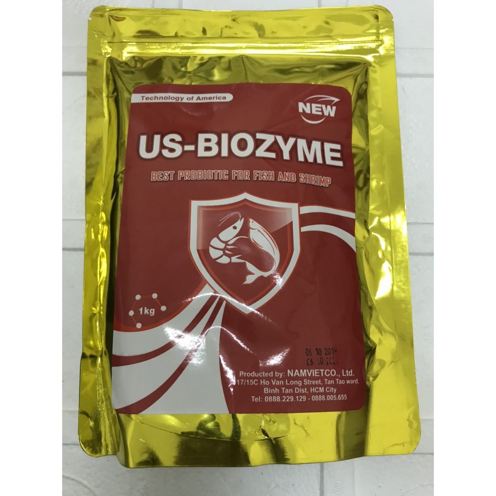 VI SINH SỬ LÝ NƯỚC VÀ ĐÁY AO NUÔI TÔM, CÁ US- BIOZYME