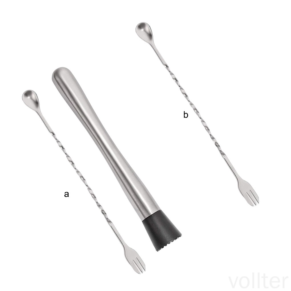 Cây Khuấy Thức Uống Di Động Bằng Thép Không Gỉ Cầm Tay Cho Nhà Hàng/Quán Cà Phê