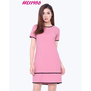 Xả hàng - Đầm suông viền thời trang