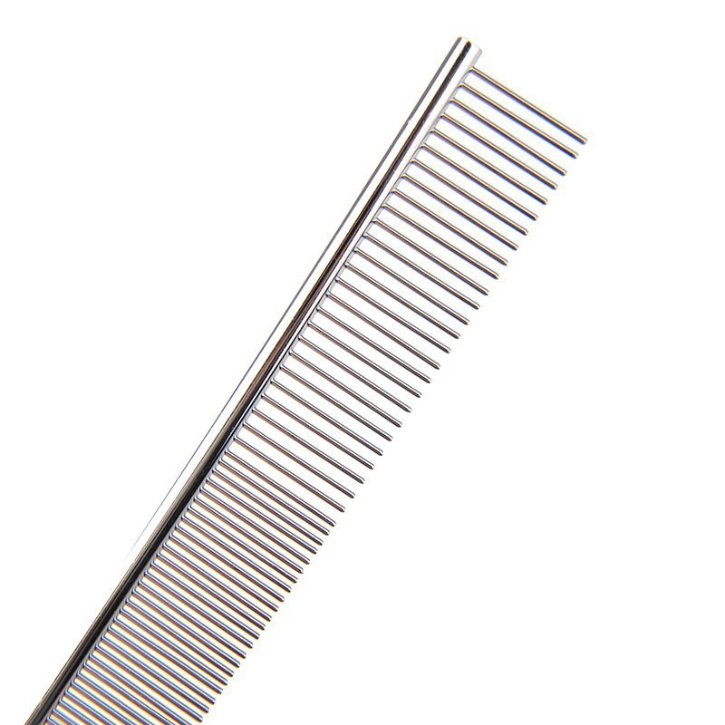 Lược chải lông chó mèo - Lược inox 2 đầu gỡ rối chải lông chó