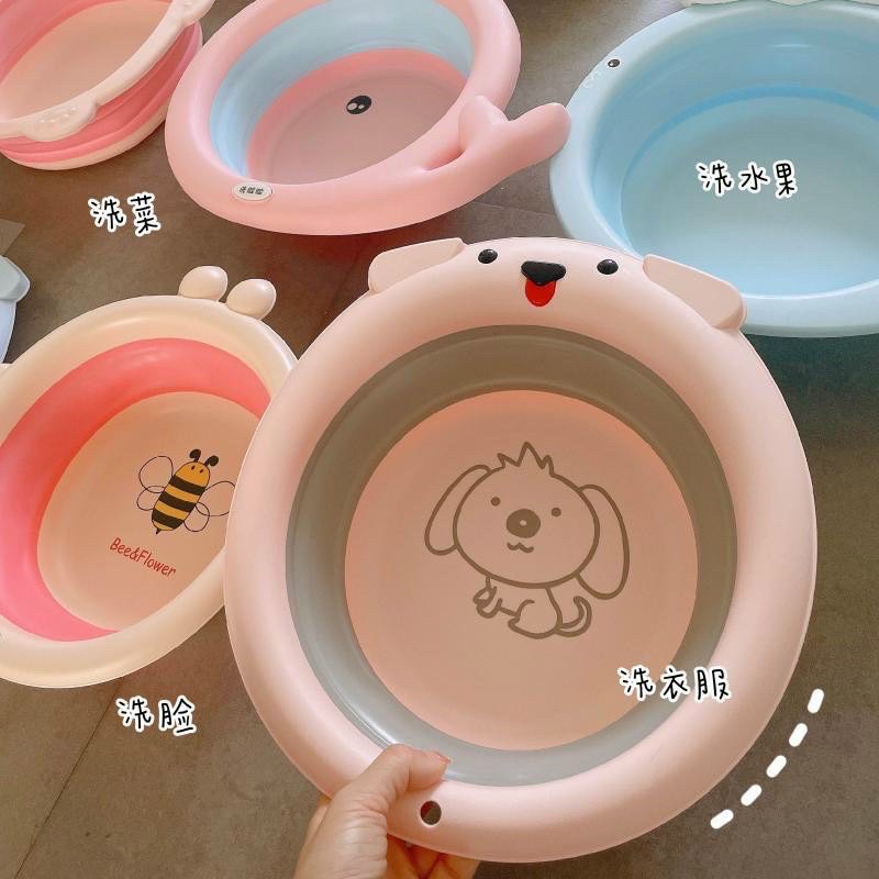 Thau/chậu gấp gọn hình cún dễ thương