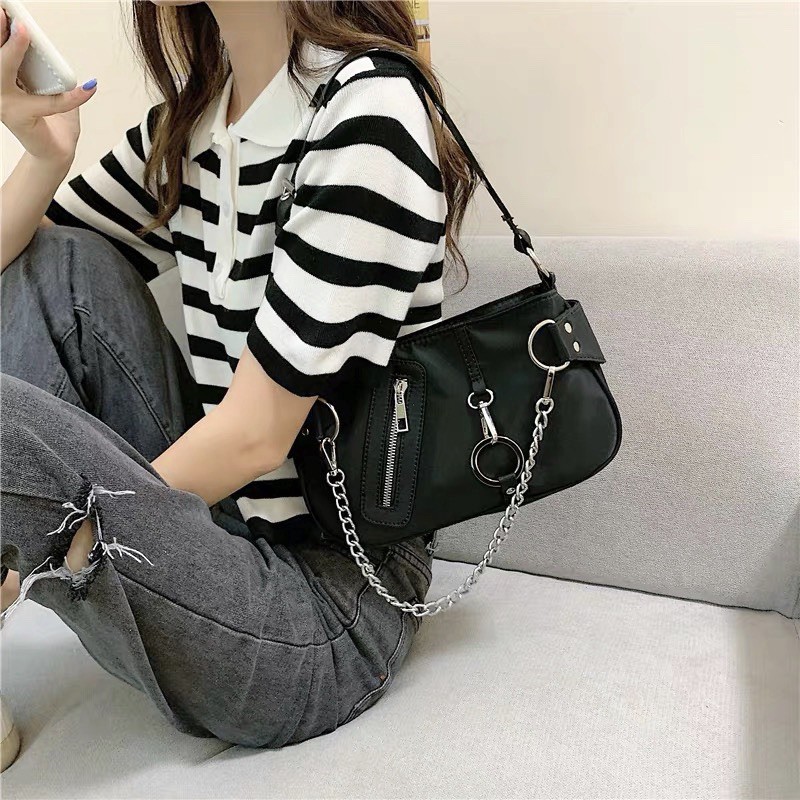 Túi xách thiết kế đeo chéo hot trend Hàn Quốc Rene - Jean