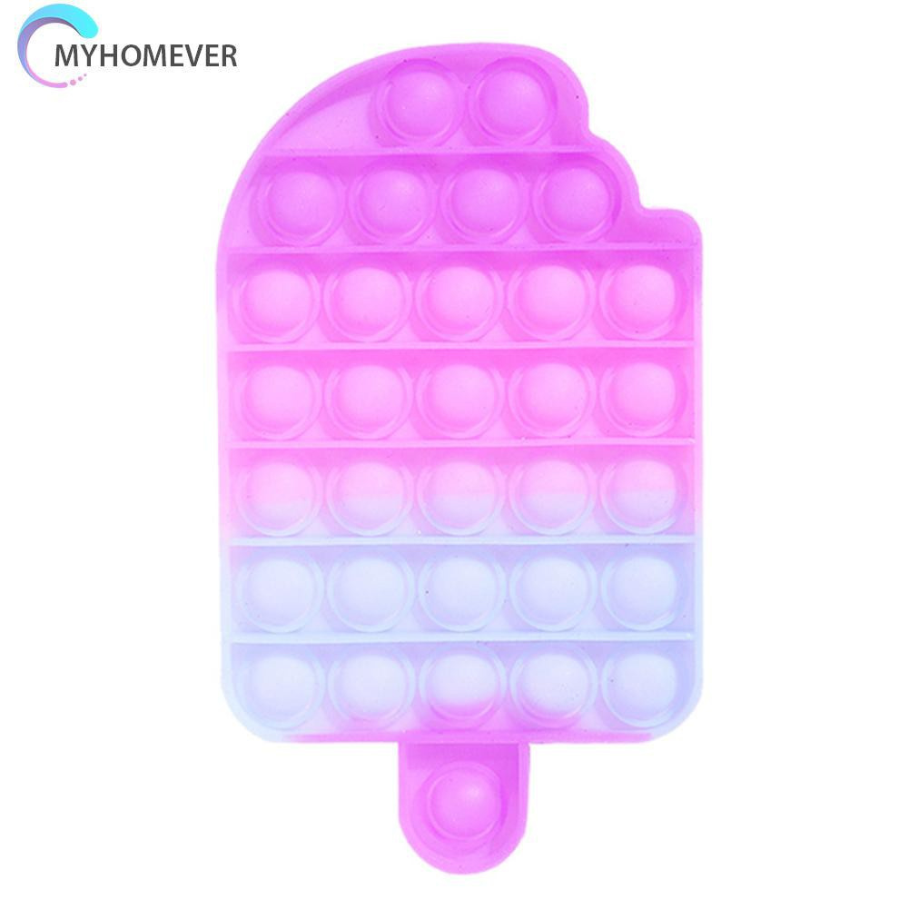 Pop It Fidget Đồ chơi Color Changing Popsicle Push Bubble Sensory Đồ chơi Fidget Stress Relieve Đồ chơis